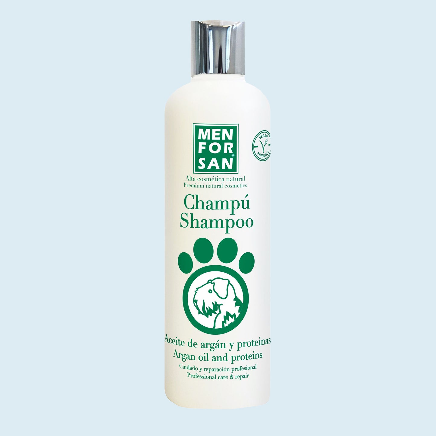 Menforsan Seidenprotein- und Arganöl-Shampoo 300 ml
