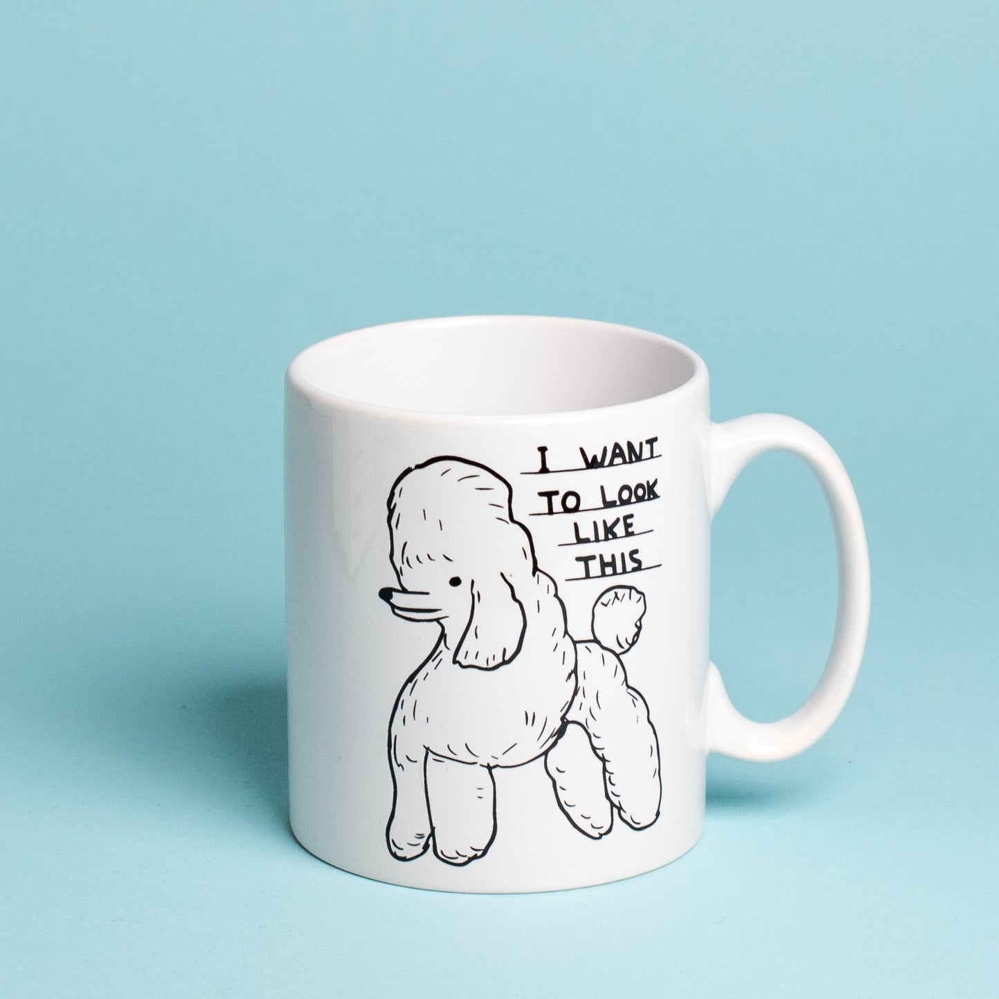 David Shrigley Pudelbecher