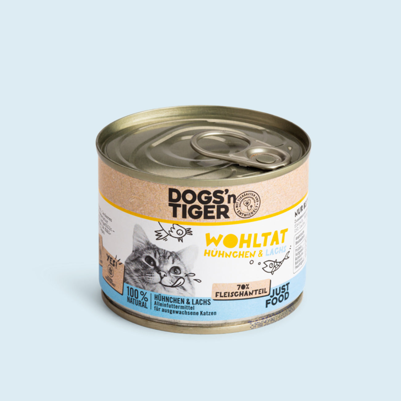 <tc>Dogs N' Tiger Nassfutter für Katzen</tc>