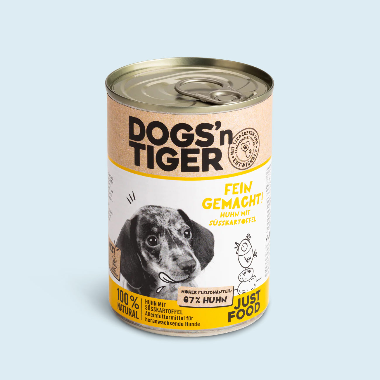 <tc>Dogs N' Tiger Nassfutter für Hunde</tc>