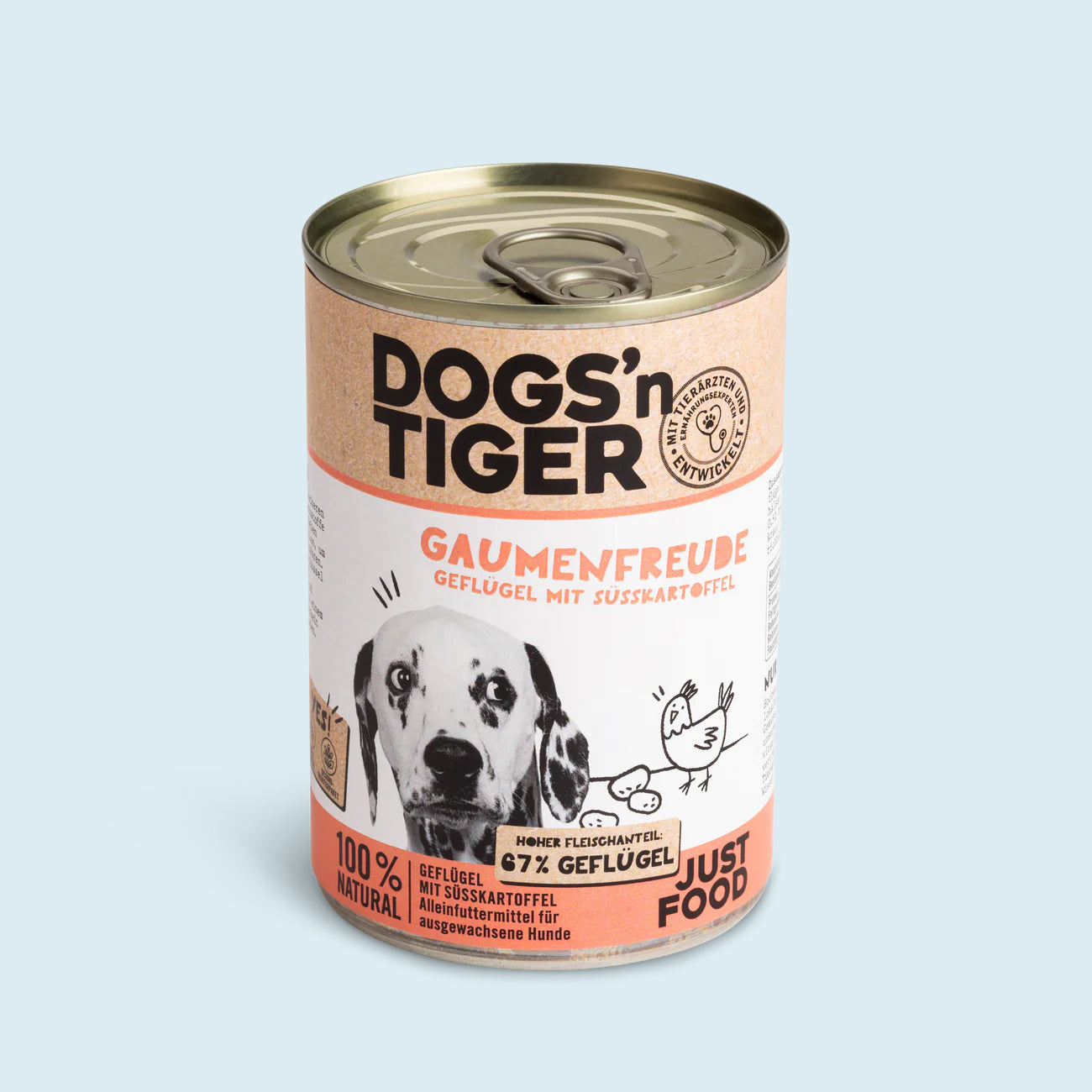 <tc>Dogs N' Tiger Nassfutter für Hunde</tc>