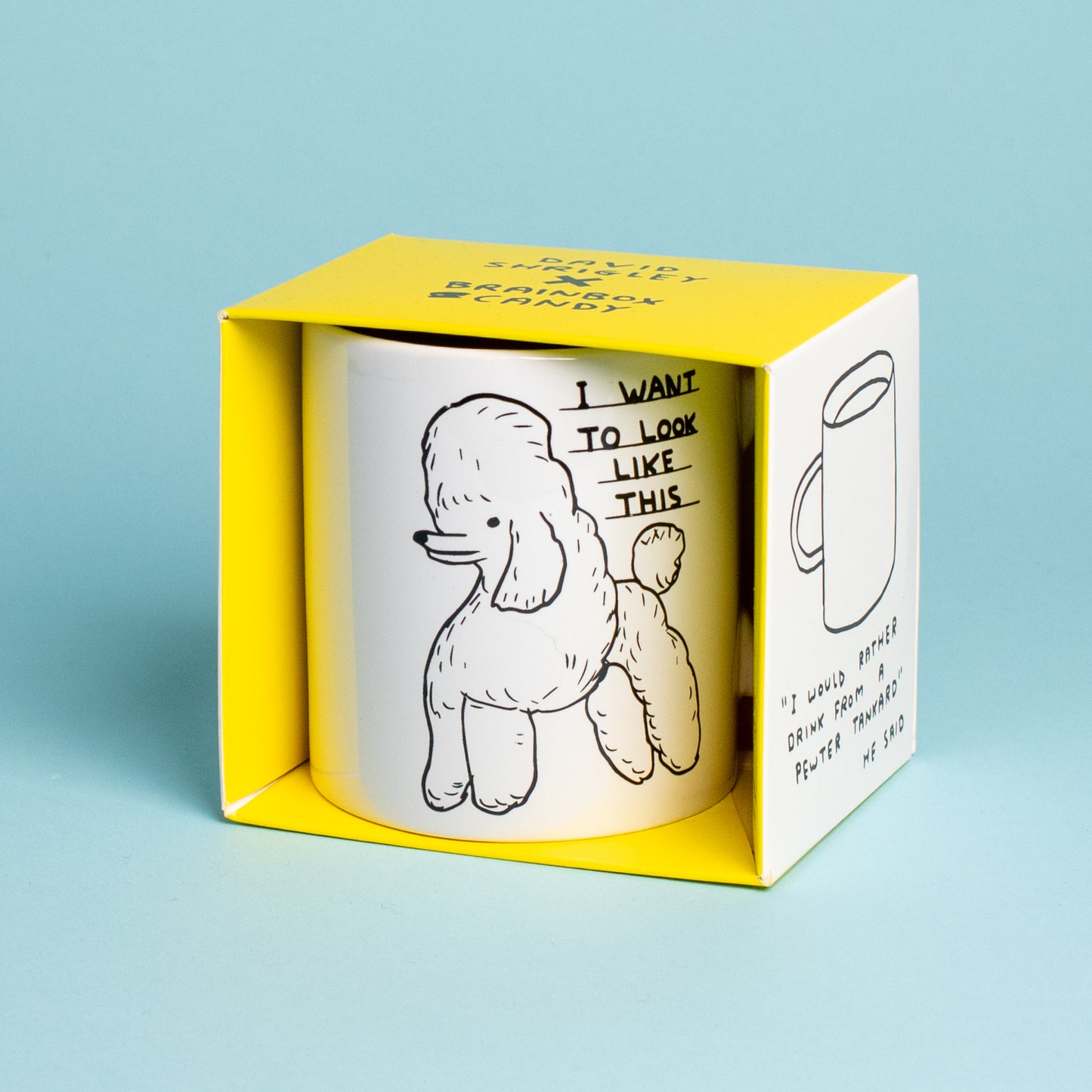 David Shrigley Pudelbecher